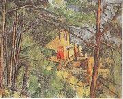 Paul Cezanne View of Chateau Noir (mk35) oil on canvas